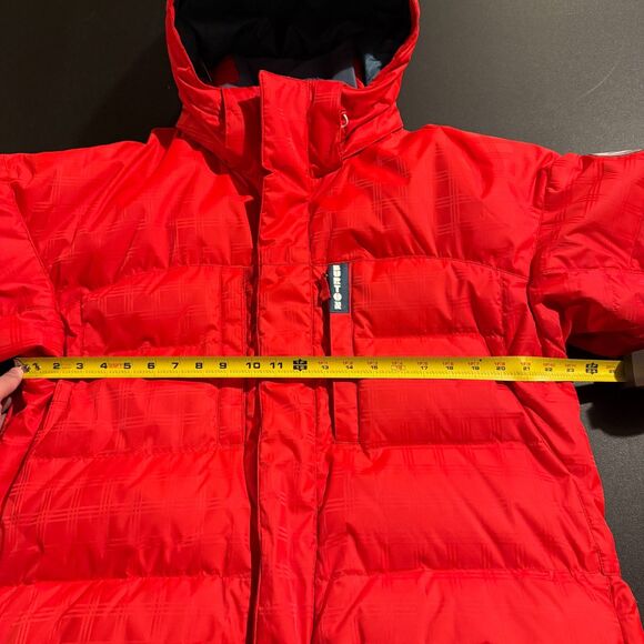 Y2K Burton Red Goose Down Audio Integrated Snowboard Jacket - XL - Picture 8 of 13